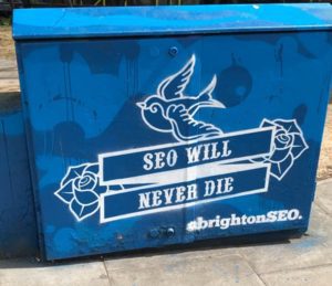 SEO will never die artwork 2018